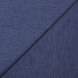 Chambray de polyviscose bleu marine