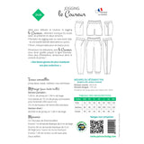 Patron de couture Homme : Jogging Le Coureur