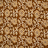 Coton batik imprimé Agra fond camel