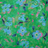Coton liberty ® Artist Muse vert au mètre