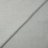 Coton tissé-teint rayé José gris fond blanc