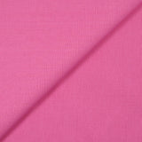 Coton uni rose bonbon