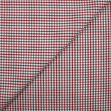 Coton Vichy 3mm bordeaux