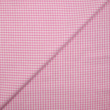 Coton Vichy 3mm rose