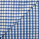 Coton Vichy 9mm bleu clair