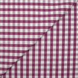 Coton Vichy 9mm prune