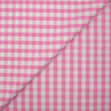 Coton Vichy 9mm rose
