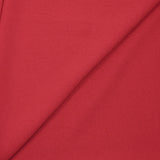Crêpe de polyester rouge