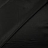 Crêpe de polyester satiné noir corbeau