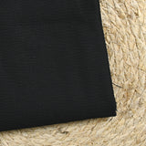 Crêpe satin gaufré viscose noir