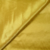 Crêpe satin polyester or jaune