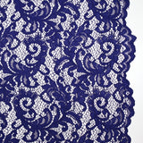 Dentelle festonnée Judith bleu roi