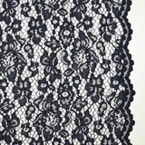 Dentelle festonnée Maud bleu nuit