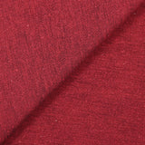 Doupion de soie et coton rouge