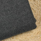 Drap de laine gris chiné