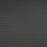 Coton 100% nid d'abeille noir