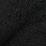 Fausse fourrure mouton noir