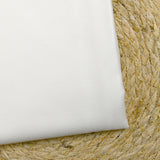 Gabardine de coton lourd blanc cassé