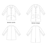 Patron de couture Homme : Manteau Le Gentleman