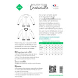 Patron de couture Homme : Blouson Teddy L'irrésistible