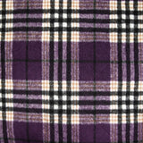 Jacquard matelassé duveteux violet