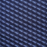 Jean's jacquard polyviscose diagonale fond marine