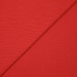 Jersey bord-côte tubulaire lourd rouge