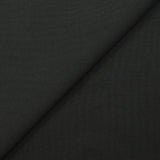 Jersey de coton bord-côte noir