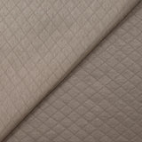 Jersey de coton matelassé Josie grège