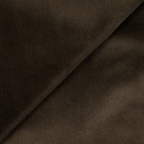 Jersey de velours tout doux chocolat