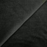 Jersey de velours tout doux gris foncé