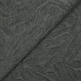 Jersey matelassé fissures fond anthracite chiné