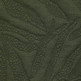 Matelassé Jersey Fisuras Fondo verde militar