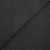 Laine mélangée fine chevrons gris anthracite