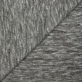 Maille chinée Nora lurex argent fond gris foncé