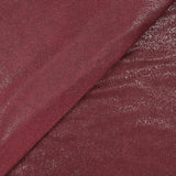 Maille fine Lurex argent fond lie de vin