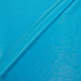 Maille fine Lurex argent fond turquoise