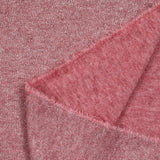 Maille Iris lurex fond bois de rose
