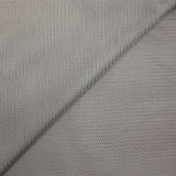 Maille résille tressée polyester gris