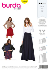 Patron n°6980 : Jupe-Culotte