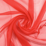 Muslin de seda 100% roja