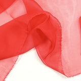Muslin de seda 100% roja