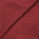 Mousseline 100% soie unie bordeaux changeant noir