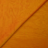 Mousseline 100% soie unie safran changeant rouge