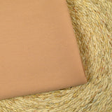 Mousseline crinkle 100% soie unie chair