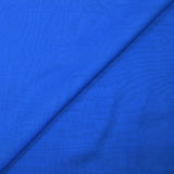 Mousseline de 100% soie unie bleu azur