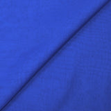 Mousseline de 100% soie unie bleu outremer
