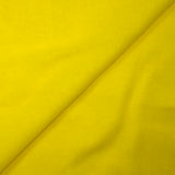 Mousseline de 100% soie unie jaune fluo
