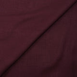 Mousseline de 100% soie unie lie de vin