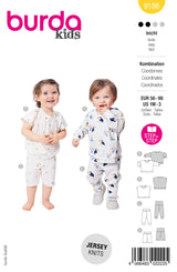 Patron Burda kids n°9186 : Ensemble
